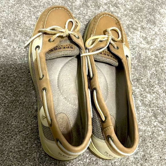 Sperry’s Top Sider Women's Tan Boat Shoes (Size 9) - Picture 7 of 11